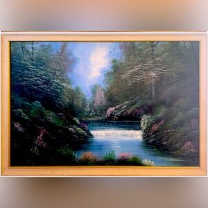 Beautiful hand painted painting.